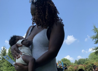 NyJa Carter Mom of the Month Black Breastfeeding Week